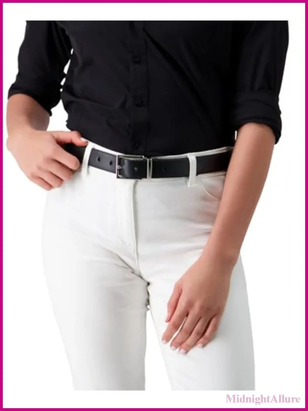 Reversible Leather Belt for Jeans Trousers Dresses 1.25 Inch